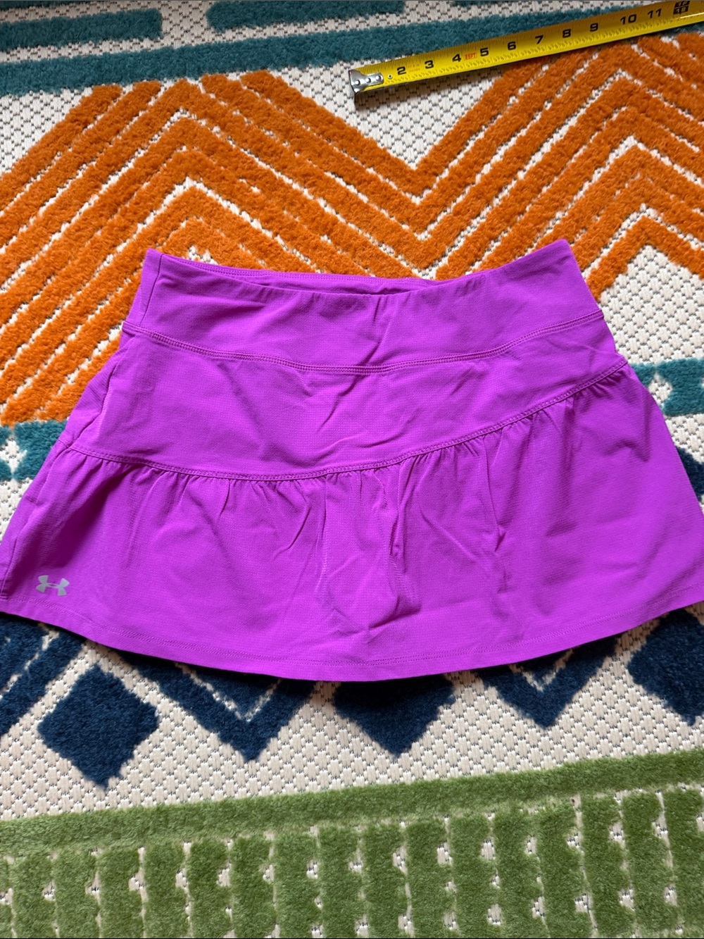Under Armour Women's Bright Purple Athletic Skater Skort M